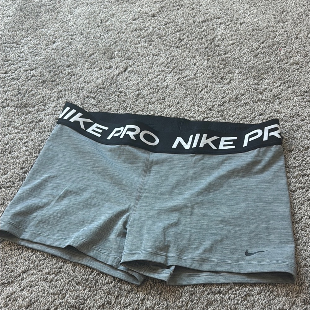Nike Pro Women's Gray Shorts